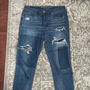 american eagle tomgirl jeans